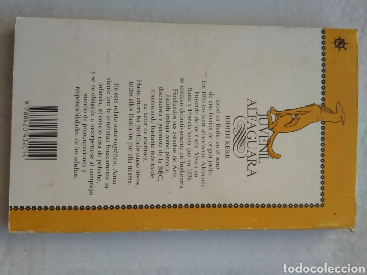 Libros de segunda mano: CUANDO HITLER ROB&Oacute; EL CONEJO ROSA/ - Foto 2