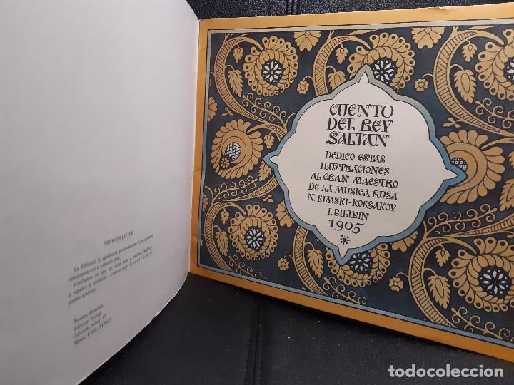 Libros de segunda mano: CUENTO DEL REY SALTAN - LIBRO DE DIBUJOS RUSO EN ESPA&Ntilde;OL - 1973 - ALEJANDRO PUSHKIN - Foto 3