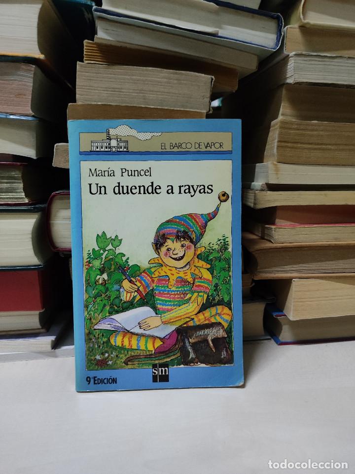 Libros de segunda mano: UN DUENDE A RAYAS MAR&Iacute;A PUNCEL - Foto 1