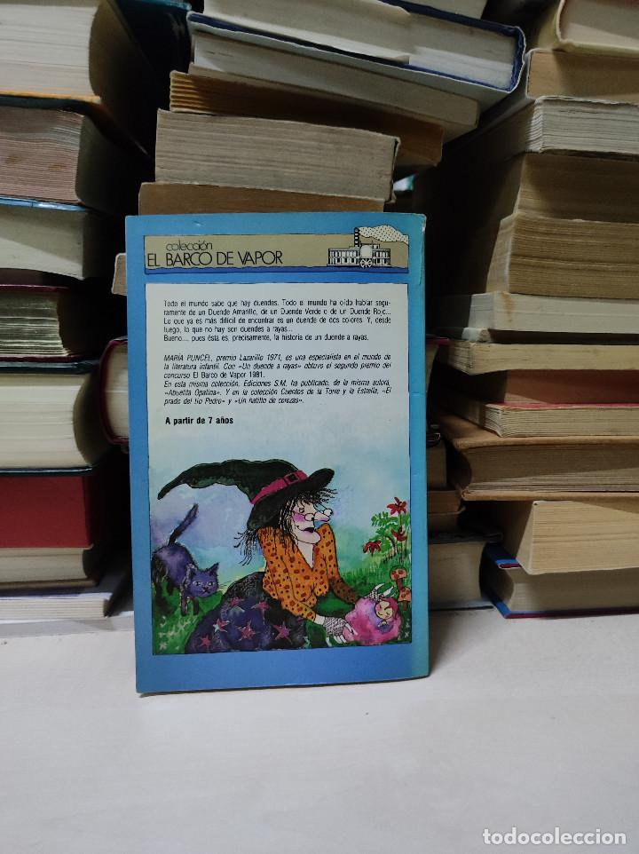 Libros de segunda mano: UN DUENDE A RAYAS MAR&Iacute;A PUNCEL - Foto 2