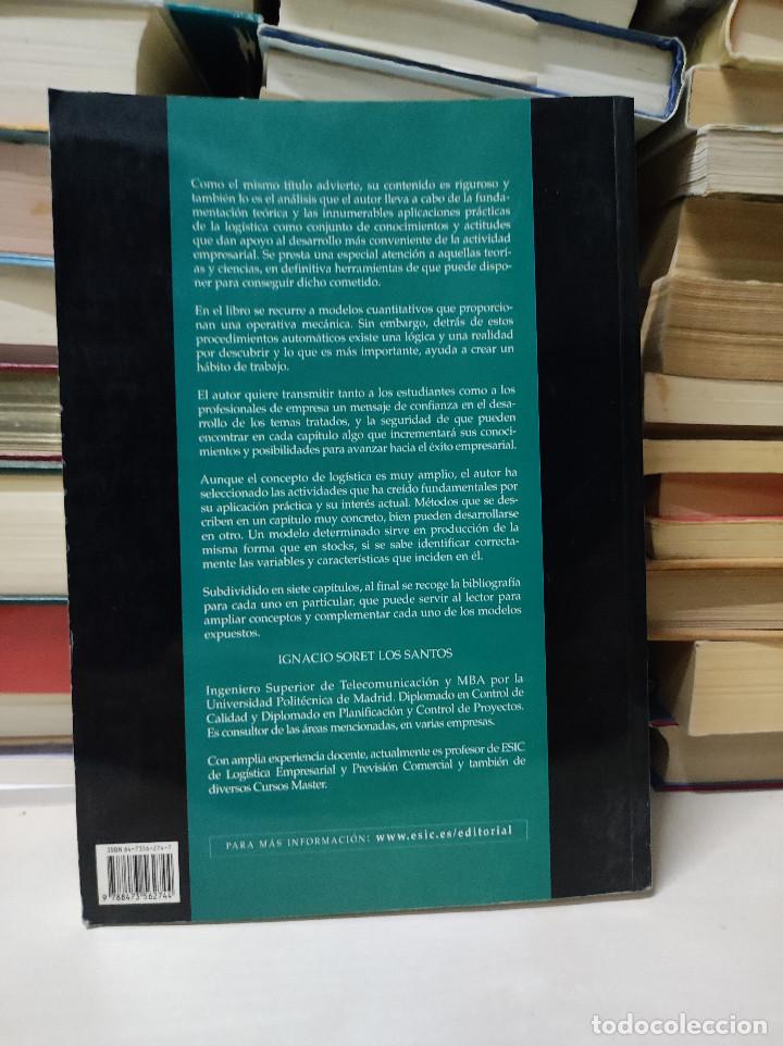 Libros de segunda mano: L&Oacute;GISTICA COMERCIAL Y EMPRESARIAL IGNACIO SORET LOS SANTOS - Foto 2