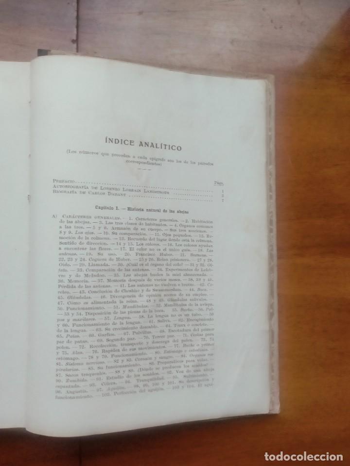 Libros de segunda mano: La abeja y la colmena. Langstroth- Dadant. Leer descripci&oacute;n - Foto 6