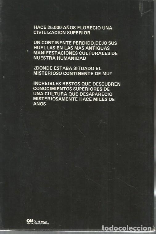 Libros de segunda mano: EL CONTINENTE PERDIDO DE MU-James Churchward - Foto 2