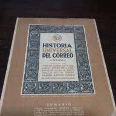 Libros de segunda mano: CORREO. HISTORIA UNIVERSAL DEL CORREO. VARIOS AUTORES. CUERPO TÉCNICO DE CORREOS DE ESPAÑA. 1950.. Lote 359728920
