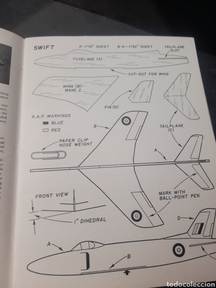Libros de segunda mano: Libro de A&eacute;romodelismo en ingl&eacute;s - Foto 4