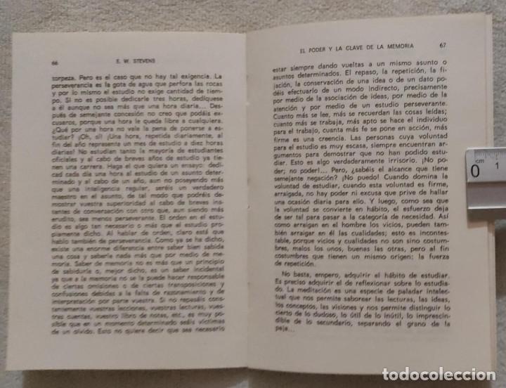 Libros de segunda mano: EL PODER Y LA CLAVE DE LA MEMORIA. - Foto 4
