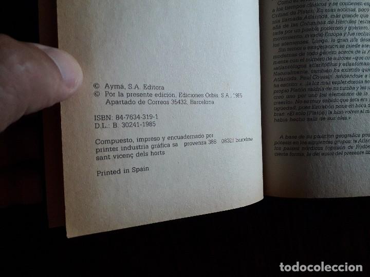 Libros de segunda mano: libro usado, La Atl&aacute;ntida, Jurgen Spanuth. Ediciones orbis a&ntilde;o 1985 - Foto 2