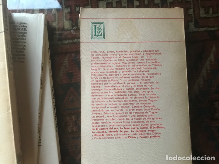 Libros de segunda mano: Rabindranath Tagore. Ocho libros. Losada - Foto 13