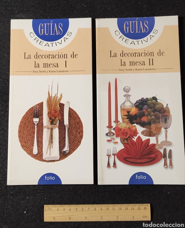 Libros de segunda mano: Gu&iacute;as creativas. Folio. La decoraci&oacute;n de la mesa I y II - Foto 1