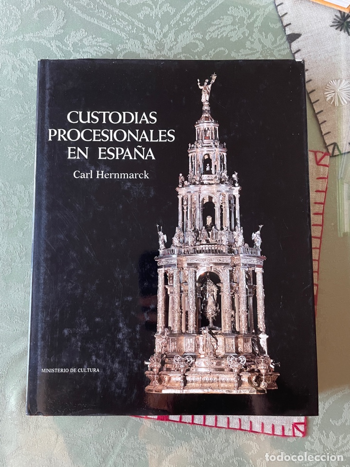 Libros de segunda mano: Custodias procesionales en Espa&ntilde;a (Carl Hernmarck) - Foto 1