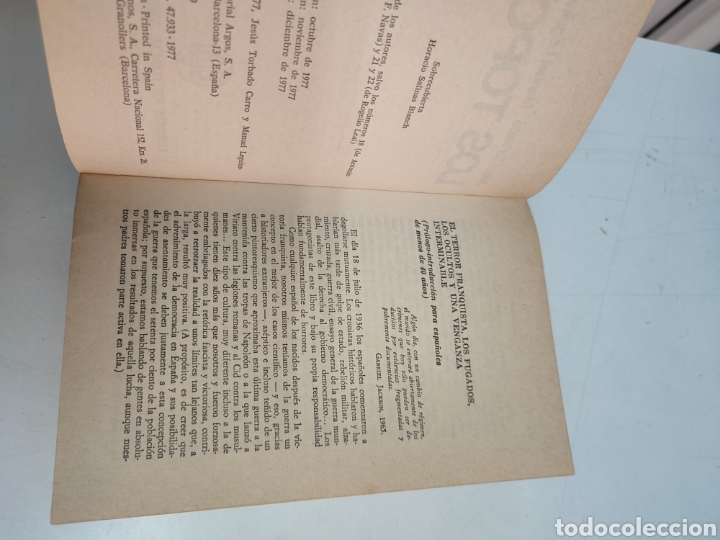 Libros de segunda mano: Los topos Jes&uacute;s Torbado Leguineche - Foto 5