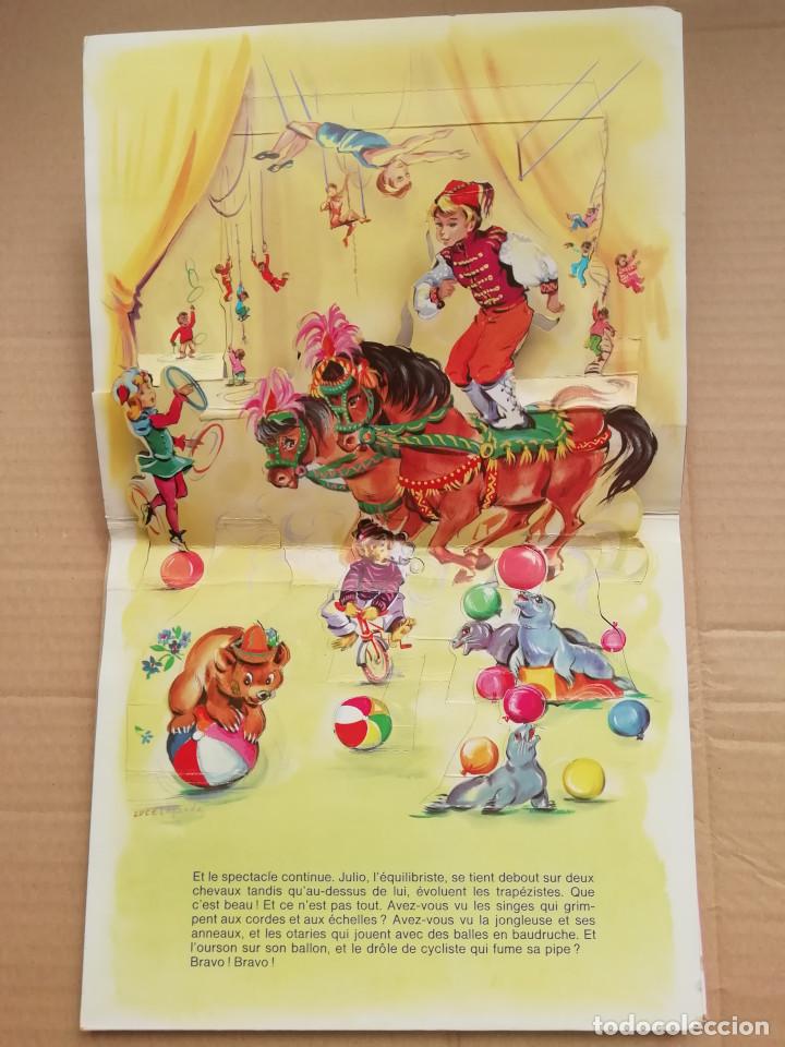 Libros de segunda mano: LE CIRQUE CUENTO POP-UP EN FRANCES - Foto 4