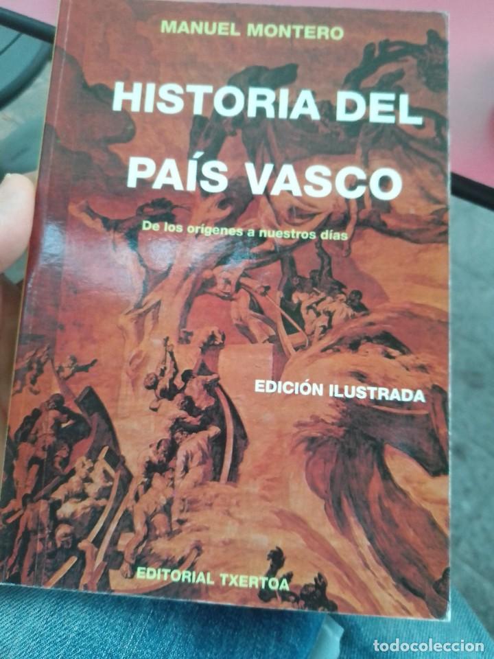 Libros de segunda mano: M. Montero. Historia del pa&iacute;s Vasco. Txertoa 1995 - Foto 1