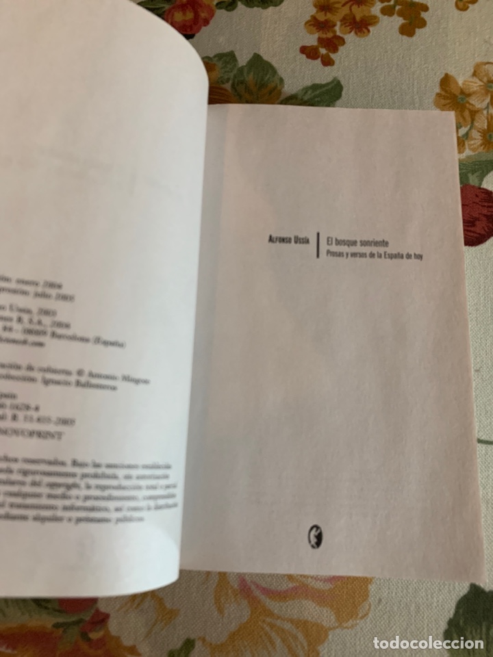Libros de segunda mano: El bosque sonriente. Prosas y versos de la Espa&ntilde;a de hoy. Alfonso Uss&iacute;a. - Foto 5
