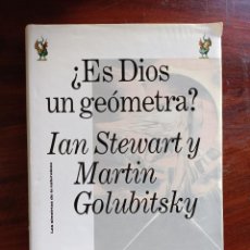 Libros de segunda mano: ¿ES DIOS UN GEÓMETRA? IAN STEWART Y MARTIN GOLUBITSKY. Lote 360201045