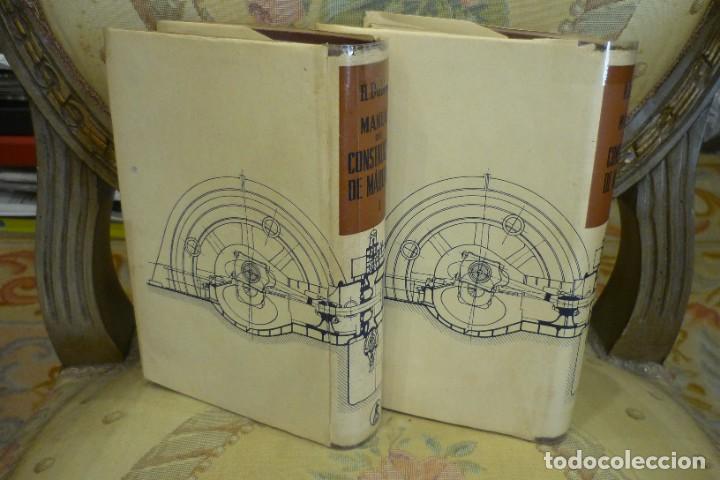 Libros de segunda mano: MANUAL DEL CONSTRUCTOR DE M&Aacute;QUINAS, DE H. DUBELL. DOS TOMOS. COMPLETO. EDITORIAL LABOR 1952. ILUSTRA - Foto 3