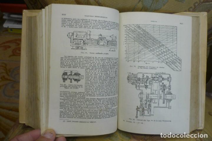 Libros de segunda mano: MANUAL DEL CONSTRUCTOR DE M&Aacute;QUINAS, DE H. DUBELL. DOS TOMOS. COMPLETO. EDITORIAL LABOR 1952. ILUSTRA - Foto 28