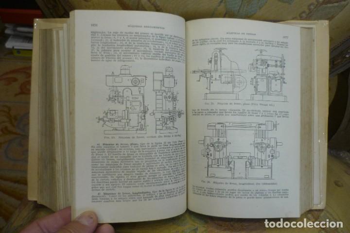 Libros de segunda mano: MANUAL DEL CONSTRUCTOR DE M&Aacute;QUINAS, DE H. DUBELL. DOS TOMOS. COMPLETO. EDITORIAL LABOR 1952. ILUSTRA - Foto 29