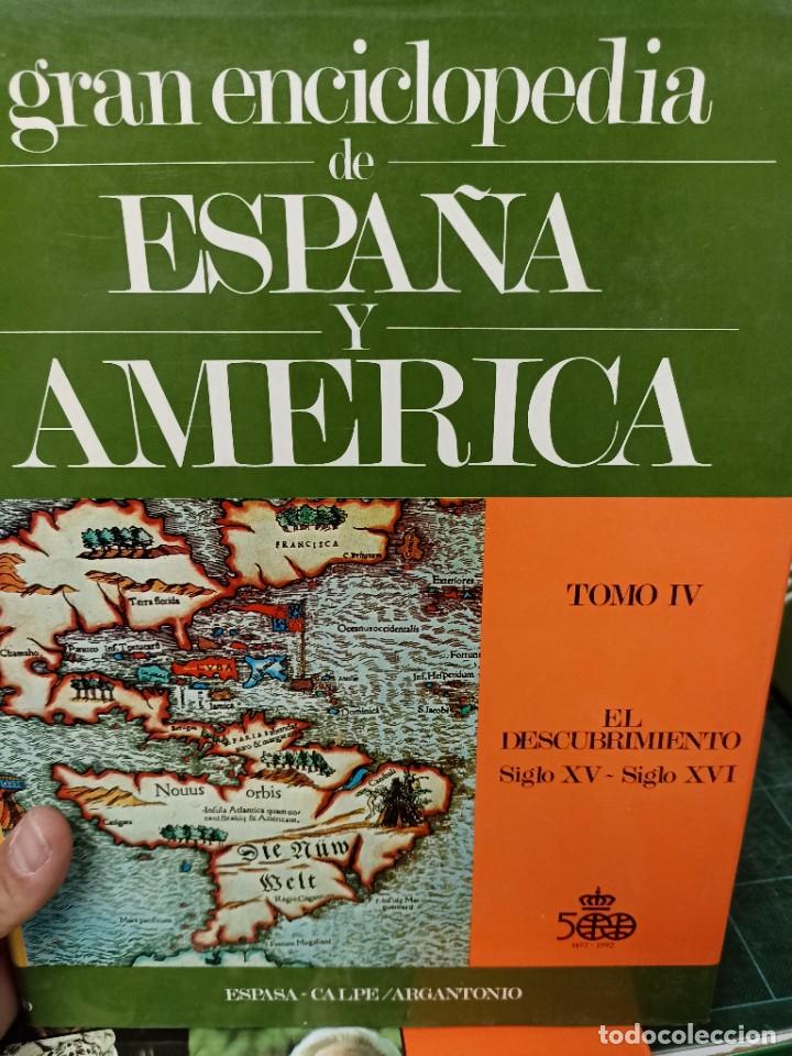 Libri di seconda mano: Gran enciclopedia de Espa&ntilde;a y Am&eacute;rica. T. IV. El descubrimiento