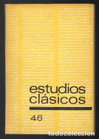 Libros de segunda mano: ESTUDIOS CLASICOS 46 (El sicionio de Menandro, mito de Theuth y de Thamus, Hip&oacute;lito y Fedra, etc.)
