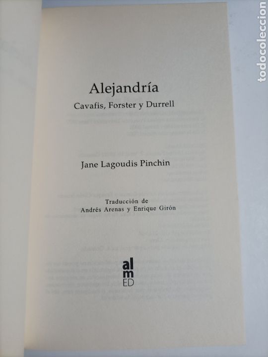 Libros de segunda mano: Alejandr&iacute;a. Cavafis. Forster y Durrell - Foto 6
