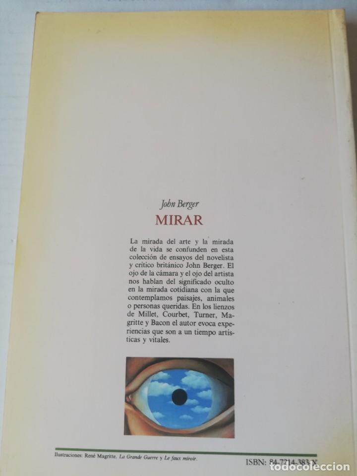 Libros de segunda mano: JOHN BERGER. MIRAR . Hermann Blume Ediciones, Madrid, 1987 - Foto 2