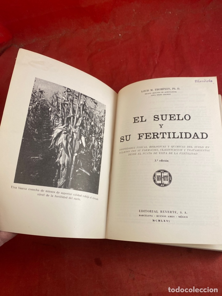 Libros de segunda mano: EL SUELO Y SU FERTILIDAD - Foto 2