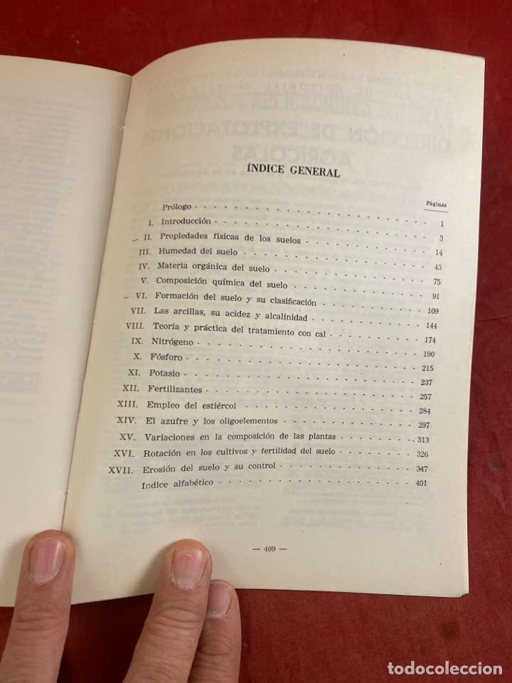 Libros de segunda mano: EL SUELO Y SU FERTILIDAD - Foto 3