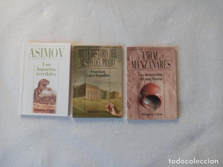 Libros de segunda mano: 3 LIBROS DE COLECCION ALIANZA CIEN - Foto 1