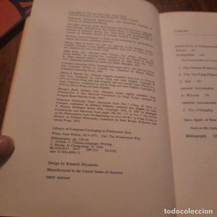 Libros de segunda mano: Tao: The Watercourse Way, Alan Watts - Foto 3