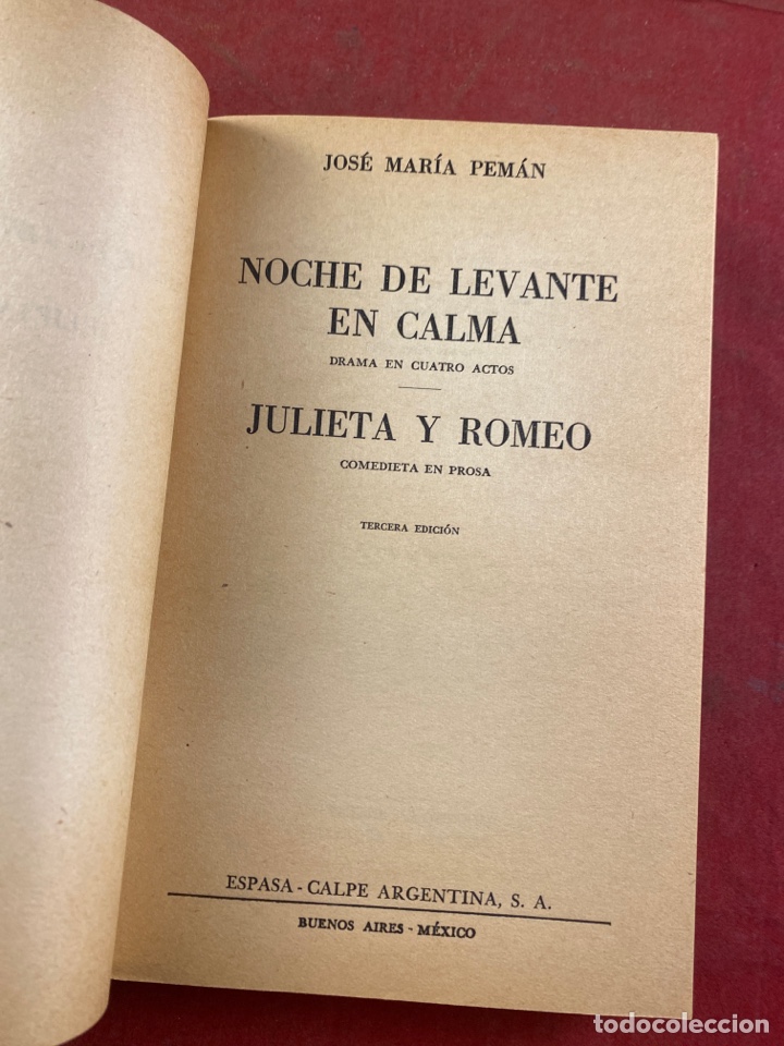 Libros de segunda mano: NOCHE DE LEVANTE EN CALMA - Foto 2