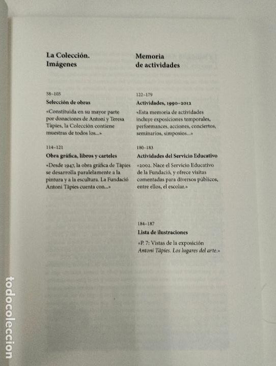 Libros de segunda mano: L-5167. FUNDACIO ANTONI TAPIES. - Foto 5