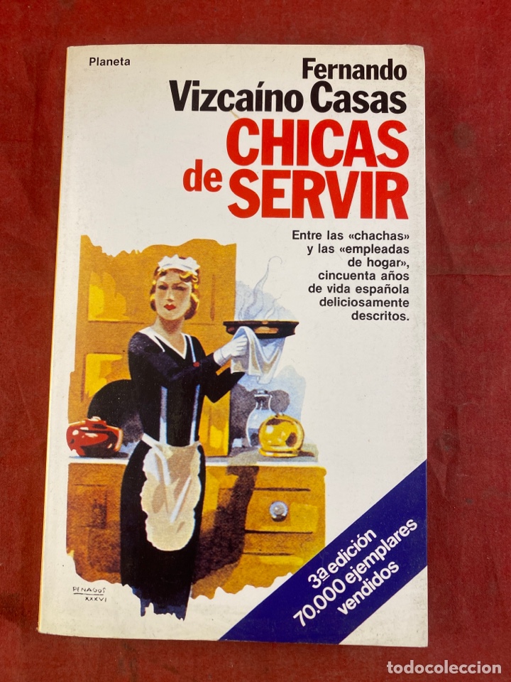 Libros de segunda mano: FERNANDO VIZCA&Iacute;NO CASAS. CHICAS DE SERVIR - Foto 1