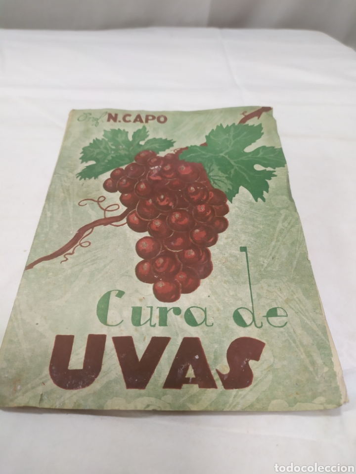 Libros de segunda mano: Cura de uvas, Prof. N. Capo, - Foto 1