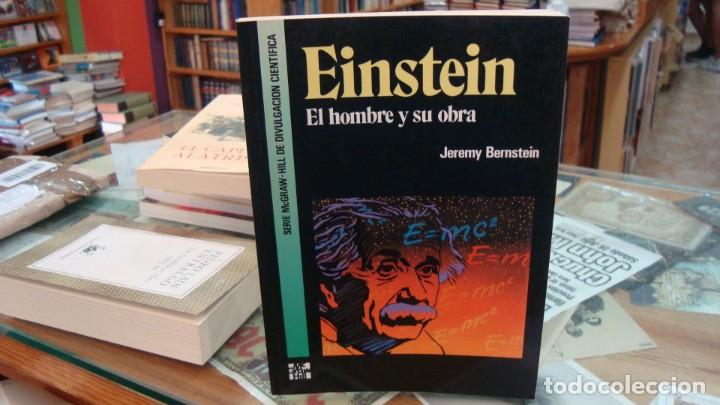 Libros de segunda mano: Bernstein, Jeremy: Einstein. El hombre y su obra (McGraw Hill) - Foto 1