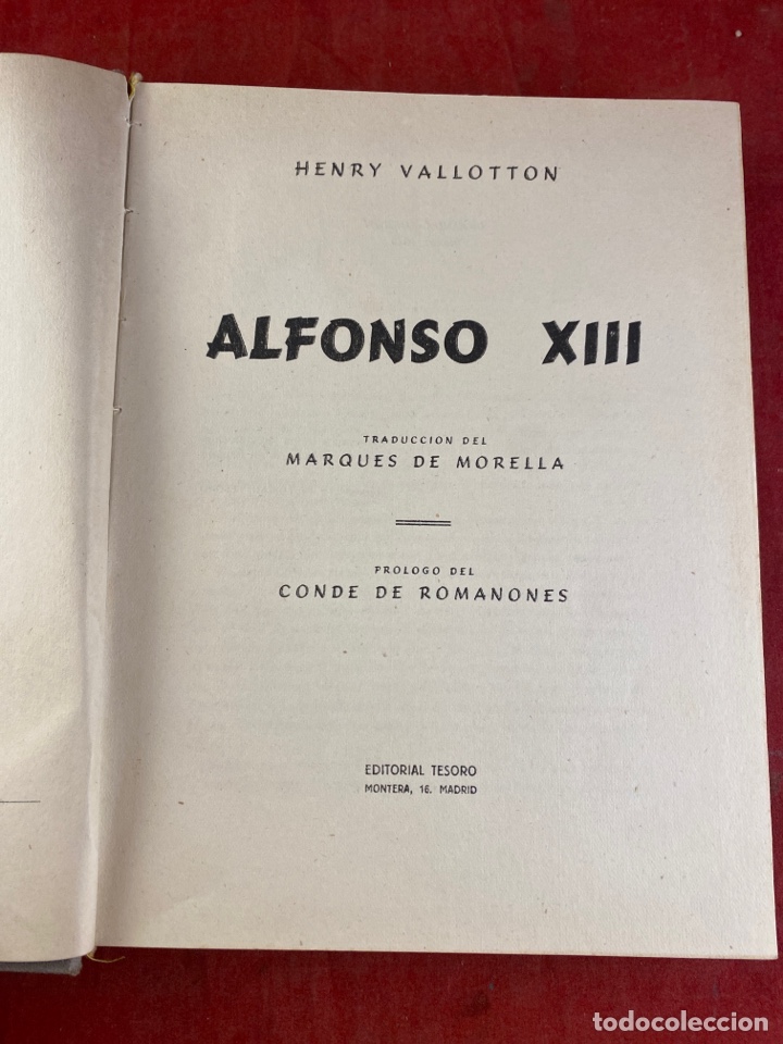 Libros de segunda mano: ALFONSO XIII - Foto 1