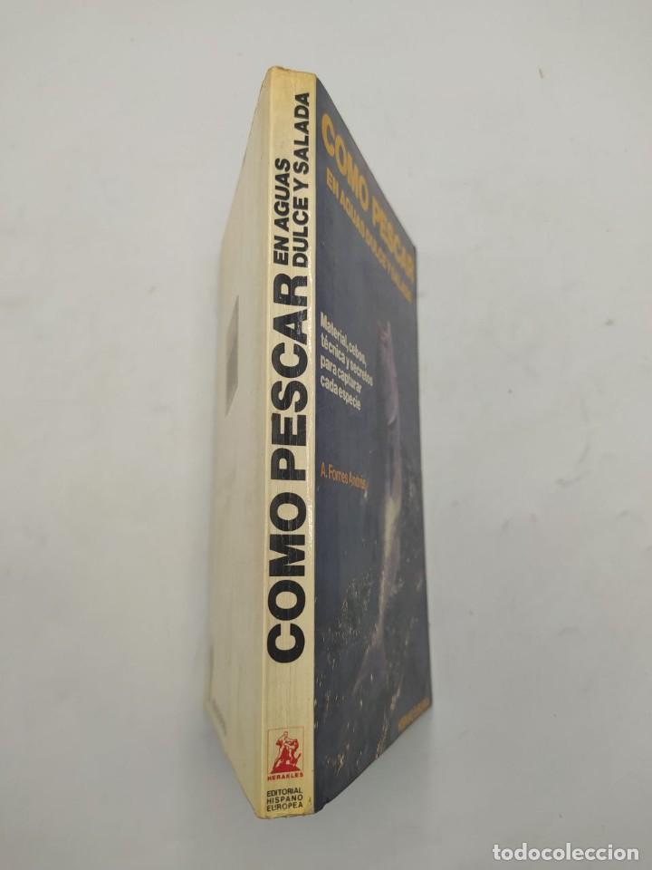 Libros de segunda mano: COMO PESCAR EN AGUAS DULCES Y SALADAS. ED. HEREKLES. - Foto 4