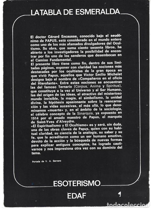 Libros de segunda mano: EL OCULTISMO PAPUS - Foto 2