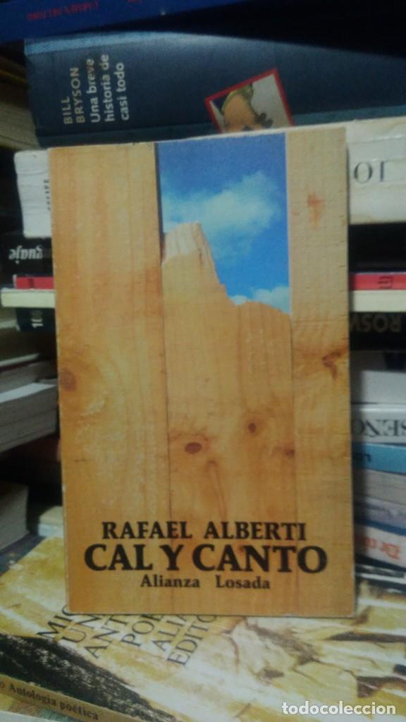 Libros de segunda mano: CAL Y CANTO, RAFAEL ALBERTI, ED. ALIANZA - Foto 1