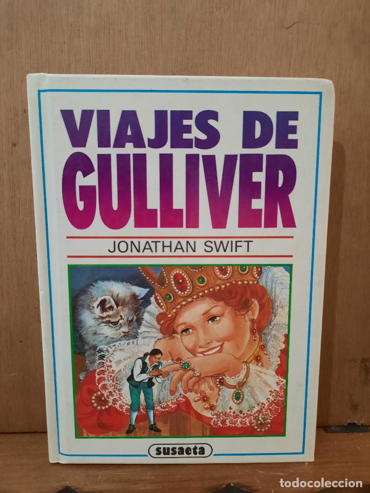 Libros de segunda mano: Viajes de Gulliver - Jonathan Swift - Ed. Susaeta 1991 - Foto 1