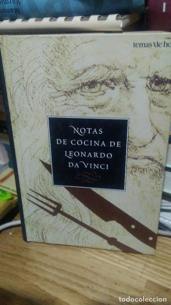 Libros de segunda mano: NOTAS DE COCINA DE LEONARDO DA VINCI, ED. TEMAS DE HOY - Foto 1
