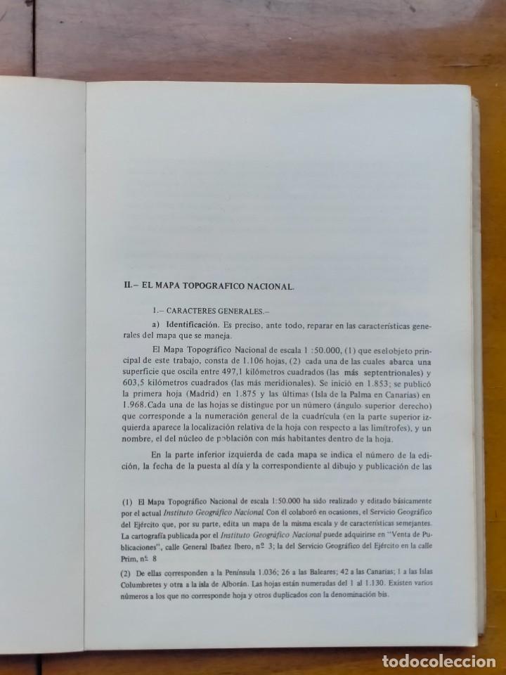Libros de segunda mano: An&aacute;lisis e interpretaci&oacute;n del mapa topogr&aacute;fico. R. Puyol y J. Est&eacute;banez. - Foto 4