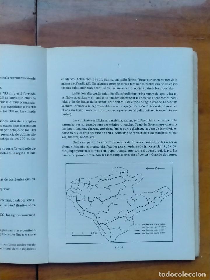 Libros de segunda mano: An&aacute;lisis e interpretaci&oacute;n del mapa topogr&aacute;fico. R. Puyol y J. Est&eacute;banez. - Foto 8