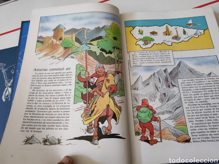 Libros de segunda mano: Historia dibujada de asturias - Foto 3