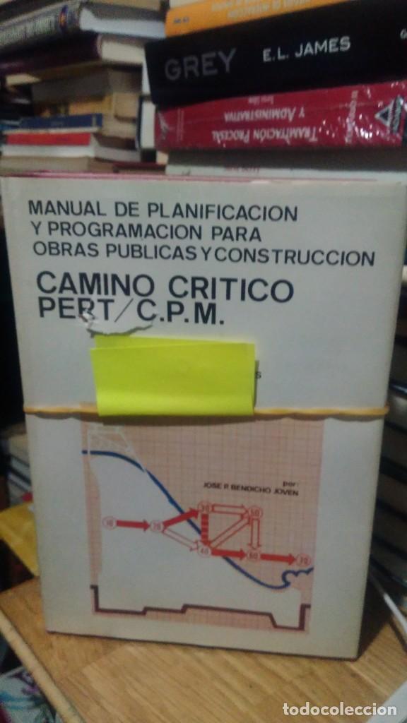 Libros de segunda mano: MANUAL DE PLANIFICACI&Oacute;N Y PROGRAMACI&Oacute;N PARA OBRAS PUBLICAS Y CONSTRUCCI&Oacute;N, J.P. BENDICHO, ED. RUEDA - Foto 1