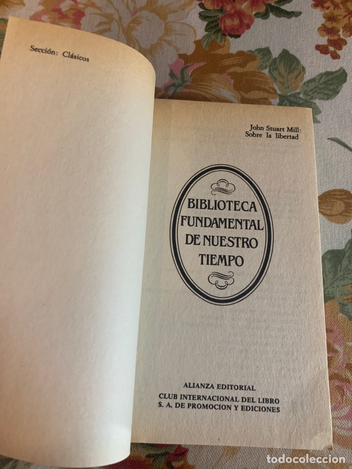 Libros de segunda mano: Sobre la libertad. J. Stuart Mill. - Foto 5
