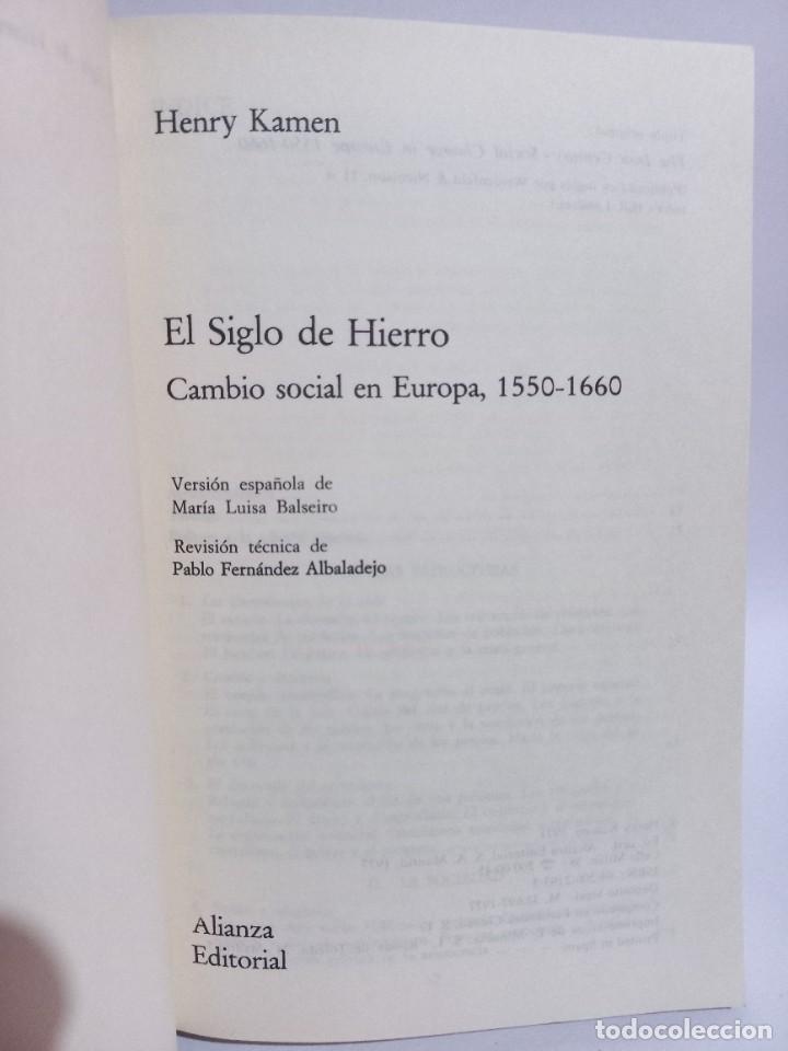 Libros de segunda mano: Henry Kamen - El Siglo de Hierro - 1977 - Foto 3
