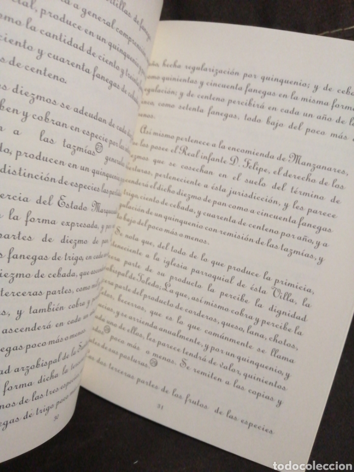 Libros de segunda mano: VALDEPE&Ntilde;AS, FACS&Iacute;MIL CATASTRO DE ENSENADA, A&Ntilde;O 1752 - Foto 2
