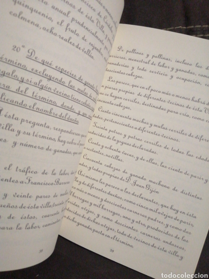 Libros de segunda mano: VALDEPE&Ntilde;AS, FACS&Iacute;MIL CATASTRO DE ENSENADA, A&Ntilde;O 1752 - Foto 3