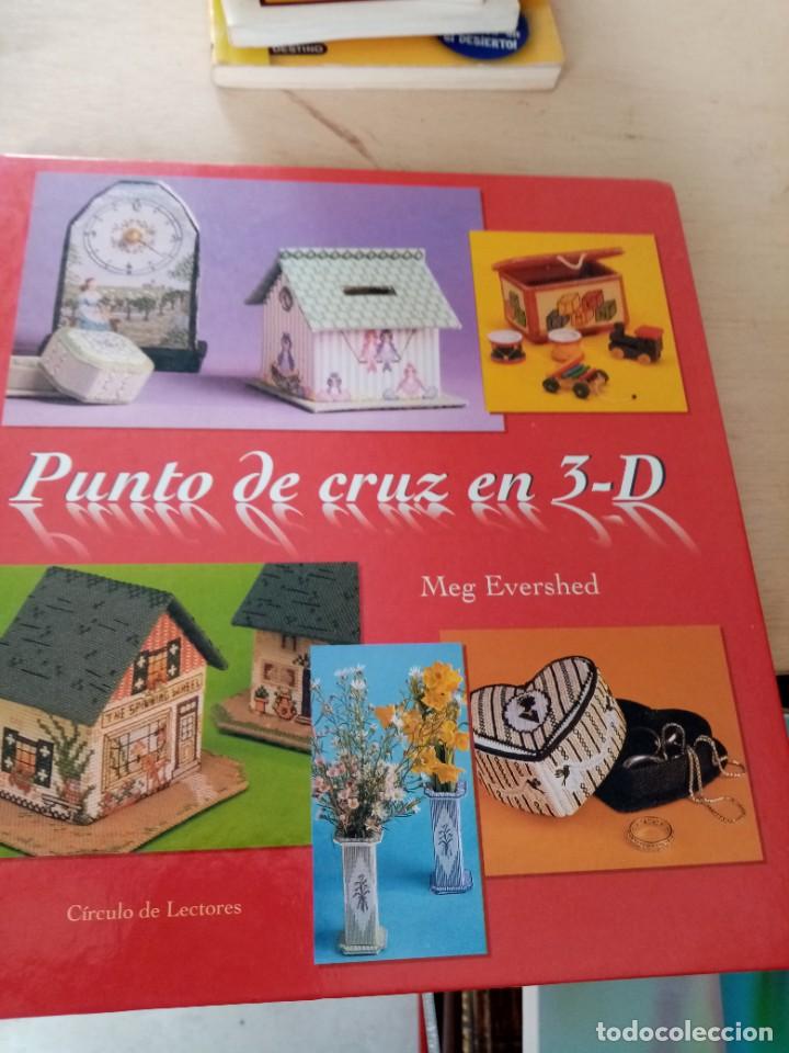 Libros de segunda mano: PUNTO DE CRUZ EN 3 - D. MEG EVERSHED C9L - Foto 1